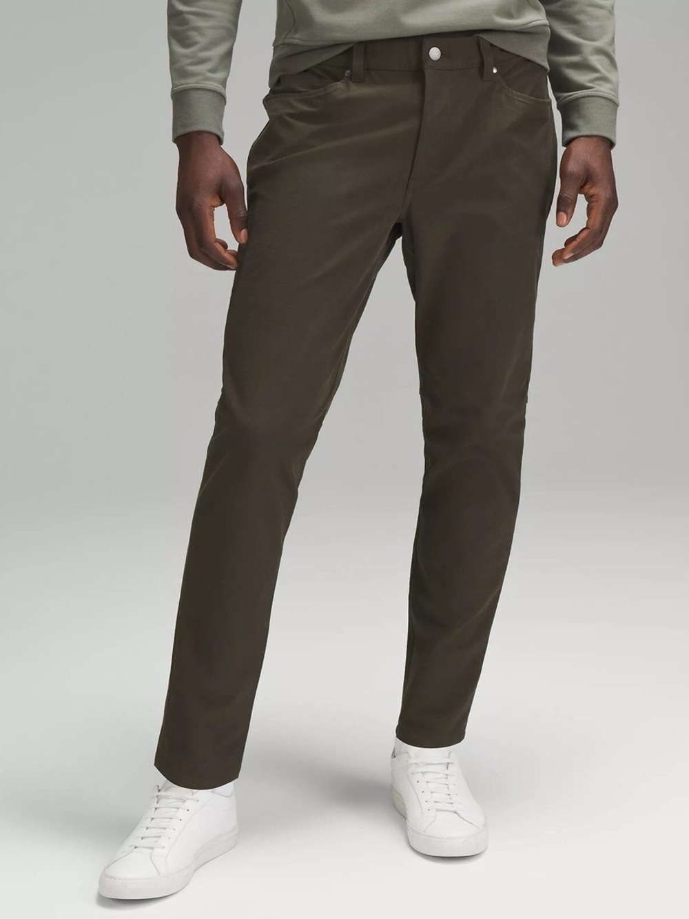 lululemon athletica Men's Olive Green ABC pants Chinos